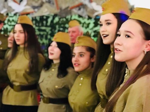 Иске Зәйдә узган патриотик кичәдә хәрби егет тә катнашты