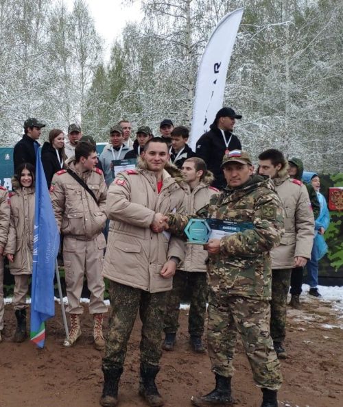 Студенты Заинского политехнического колледжа взяли призовые места в «Зарнице 2.0»