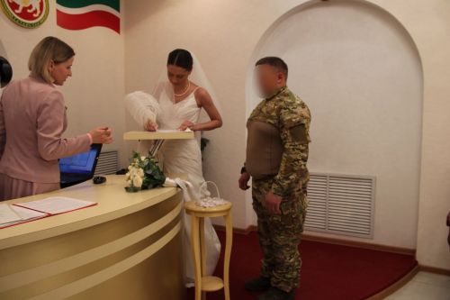 Махсус хәрби операциядән ялга кайткан Зәй егете өйләнде