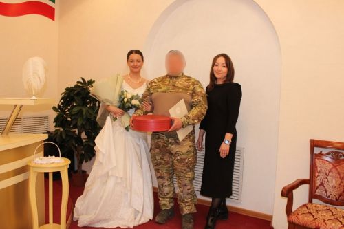 Махсус хәрби операциядән ялга кайткан Зәй егете өйләнде