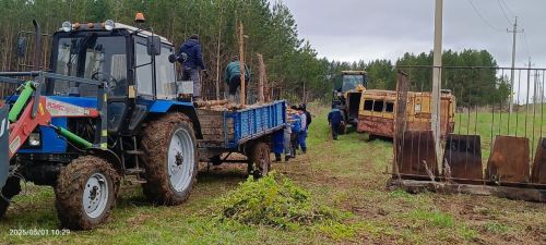 Багражда зиратны чистарту буенча зур өмә узды