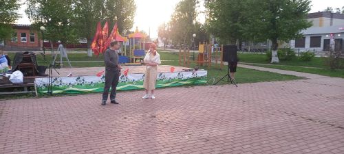 Мирный бистәсендә патриотик концерт үтте