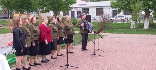 Мирный бистәсендә патриотик концерт үтте