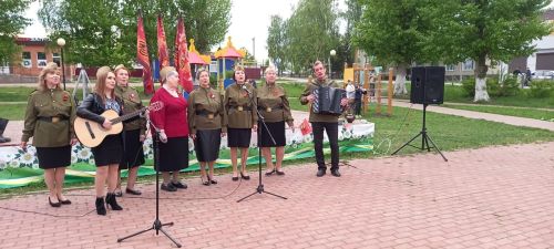 Мирный бистәсендә патриотик концерт үтте