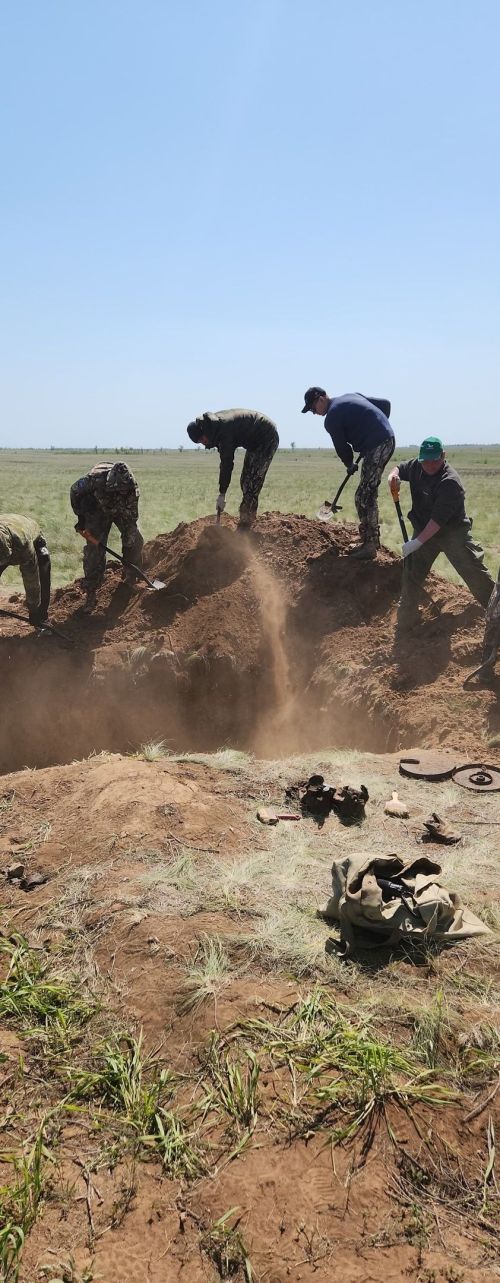 Зәй эзтабарлары Волгоград өлкәсендә 13 сугышчының җәсәден тапкан