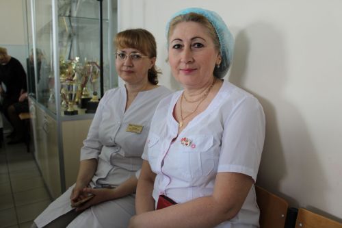 В Заинской районной больнице чествовали медицинских сестёр