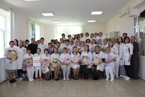 В Заинской районной больнице чествовали медицинских сестёр