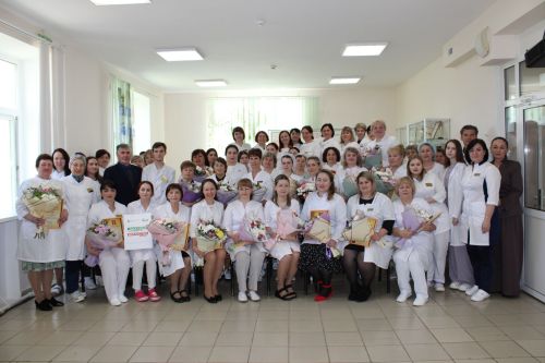 В Заинской районной больнице чествовали медицинских сестёр