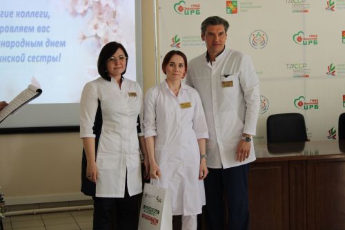 В Заинской районной больнице чествовали медицинских сестёр