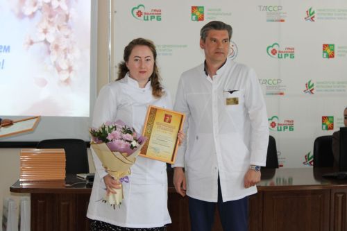 В Заинской районной больнице чествовали медицинских сестёр