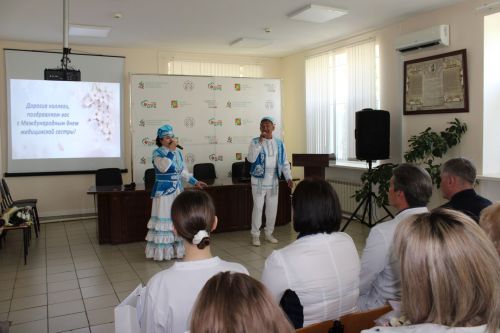 В Заинской районной больнице чествовали медицинских сестёр