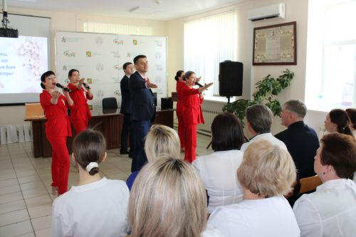 В Заинской районной больнице чествовали медицинских сестёр