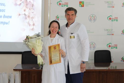В Заинской районной больнице чествовали медицинских сестёр