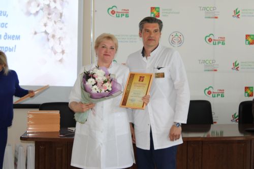 В Заинской районной больнице чествовали медицинских сестёр