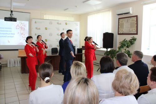 В Заинской районной больнице чествовали медицинских сестёр
