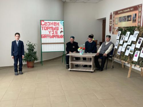 Югары Мәлемдә сугыш чоры балалары белән очрашу узды