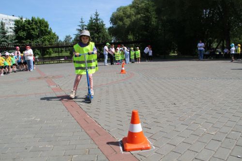 В Заинске дошколята сыграли в «Зарницу»
