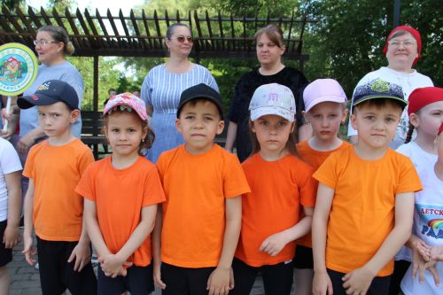 В Заинске дошколята сыграли в «Зарницу»
