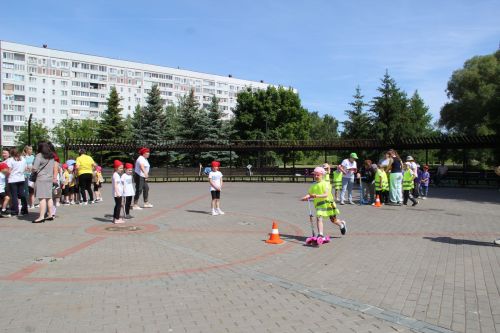 В Заинске дошколята сыграли в «Зарницу»