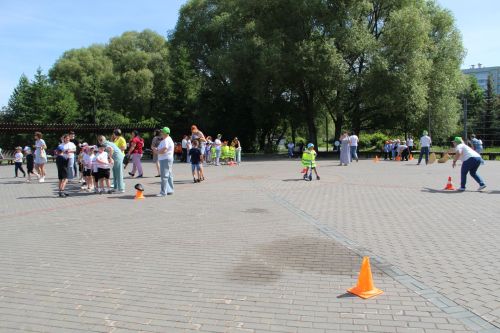 В Заинске дошколята сыграли в «Зарницу»