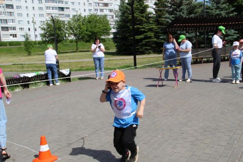 В Заинске дошколята сыграли в «Зарницу»