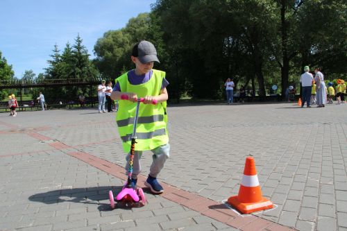 В Заинске дошколята сыграли в «Зарницу»