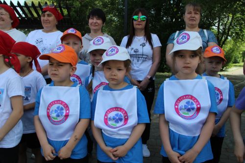 В Заинске дошколята сыграли в «Зарницу»