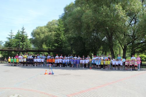 В Заинске дошколята сыграли в «Зарницу»