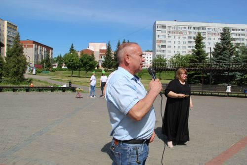 В Заинске дошколята сыграли в «Зарницу»