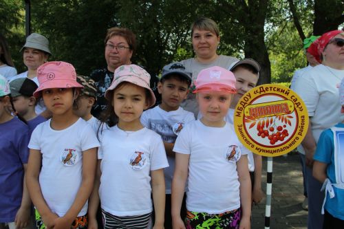 В Заинске дошколята сыграли в «Зарницу»