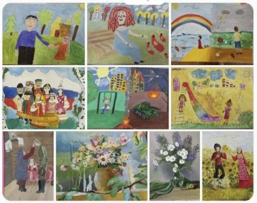 Котики, капибары и цветы: юные заинцы обожают рисовать