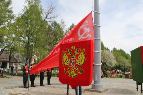 Зәйдә Җиңү Байрагы күтәрелде