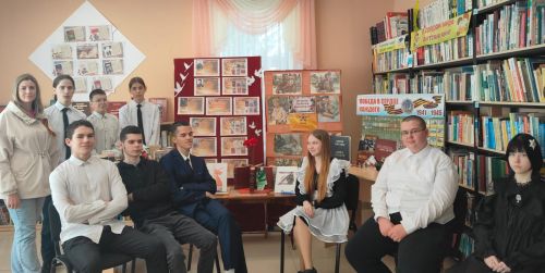 Патриотический час «Хочу, чтобы не было войны» в Заинской библиотеке