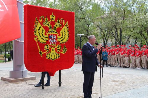 Зәйдә Җиңү Байрагы күтәрелде