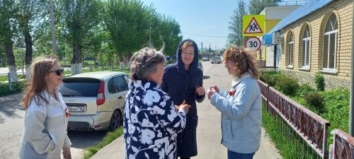 Зәйнең Мирный бистәсендә «Георгий тасмасы» акциясе узды