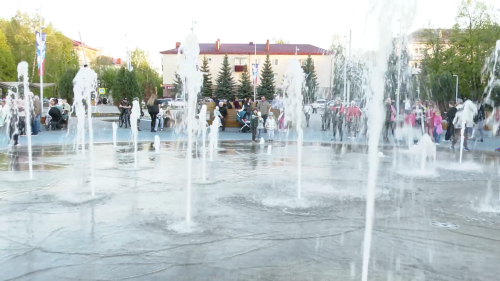 В Заинске стартовал  сезон фонтанов