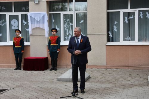 Зәйдә Россия Герое Сергей Чебневка истәлек билгесе ачылды