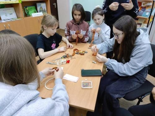 Аксар авылы халкы «Георгий лентасы» акциясенә кушылды