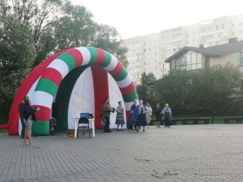 Зәйдә “Паркта театр” проекты кысаларында хәрби-патриотик темага спектакльләр күрсәтелә