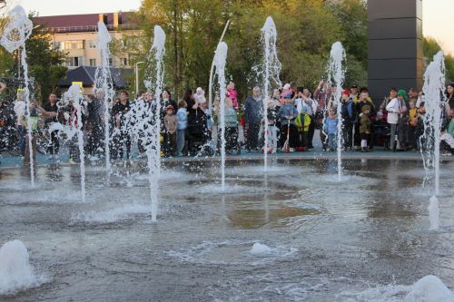 В Заинске запустили городские фонтаны