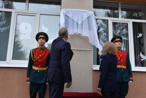 Зәйдә Россия Герое Сергей Чебневка истәлек билгесе ачылды