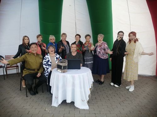 Зәйдә “Паркта театр” проекты кысаларында хәрби-патриотик темага спектакльләр күрсәтелә