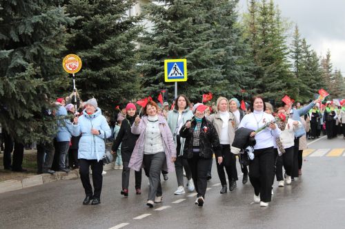 Фоторепортаж с празднования 80-летия Великой Победы в Заинске