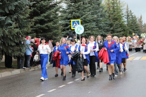Фоторепортаж с празднования 80-летия Великой Победы в Заинске