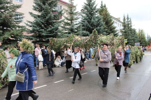 Фоторепортаж с празднования 80-летия Великой Победы в Заинске