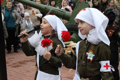 Фоторепортаж с празднования 80-летия Великой Победы в Заинске