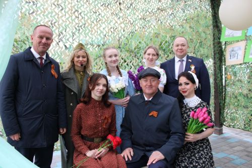 Фоторепортаж с празднования 80-летия Великой Победы в Заинске