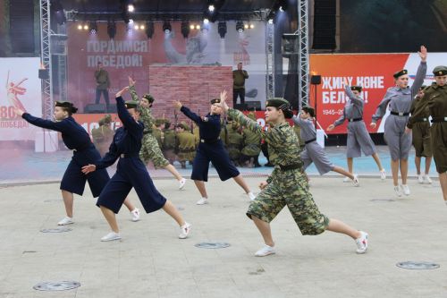 Фоторепортаж с празднования 80-летия Великой Победы в Заинске