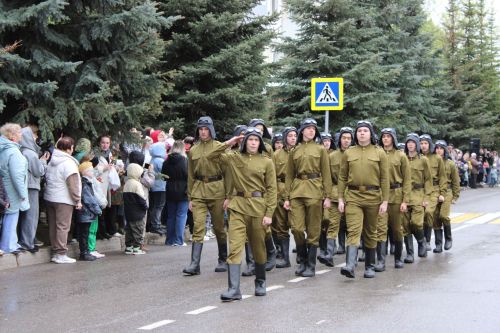 Фоторепортаж с празднования 80-летия Великой Победы в Заинске