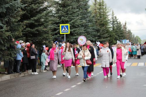 Фоторепортаж с празднования 80-летия Великой Победы в Заинске